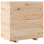 ZNTS Garden Planter 70x40x72 cm Solid Wood Pine 3282629