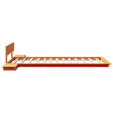 Bed Frame Brown 80 x 200 cm Wood 872421