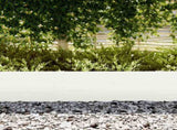 Lawn Edging 20 pcs White 100 x 0.05 x 30 cm Cold Rolled Steel 865970
