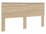 Bed Frame with Headboard Sonoma 140 x 200 cm Solid Pine Wood 3411003