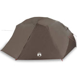 Fishing Tent Brown 514 x 465 x 187 cm Polyester and Fiberglass 4100662
