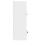 Highboard White 36x35.5x103.5 cm Engineered Wood 816304