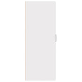Hanging Cabinet White 69,5x34x90 cm Engineered Wood 812267