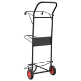Saddle Trolley Foldable Black Steel 172503