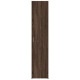 Highboard Brown Oak 40x42.5x185 cm Engineered Wood 3281405