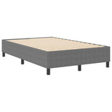 Platform Bed Frame Light Grey 120 x 190 cm Fabric 3337397