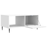 Coffee Table White 90 x 50 x 40 cm Engineered Wood 894495