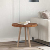 Table Top Dark Brown 60 x 4 cm Solid Oak Wood 42016023