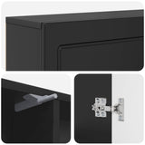 Fireplace Surround Black 102 x 18 x 100.5 cm Engineered Wood 8006607