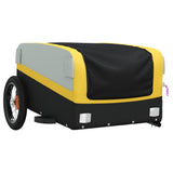 Bike Trailer Black and Yellow 30 kg Iron 94036