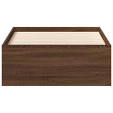 Bed Frame without Mattress Brown Oak 75x190 cm Small Single Small Single 3203851