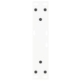 Coffee Table Legs V-Shape 2 pcs White 40x cm Steel 4012605