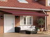 Manual Retractable Awning Burgundy 5 x 3.5 m 3420482