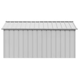 Dog House with Roof 114x202x101 cm Galvanised Steel 4100922