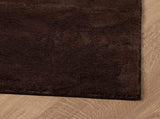 Medium Pile Soft and Washable Rug HUARTE Brown 240 x 240 cm 42022475