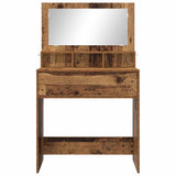 Bedroom Dressing Tables with Drawer Old Wood 80 x 39.6 x 135 cm 888985
