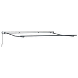 Retractable Awning Manual Multicolour 400 x 350 cm Fabric 3330771