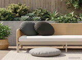Cushion with Pillow HEERLEN 6 pcs Anthracite Polyester 929468