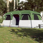 ZNTS Family Tent Cabin 9-Person Green Waterproof 94539