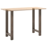 Bar Table Legs Natural Steel 2 pcs 40x cm Steel 4013327