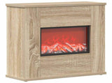 Electric Fireplace Sonoma 47 x 18 x 48 cm Engineered wood 8021065