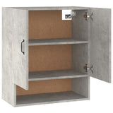Wall Cabinet Concrete Grey 60x31x70 cm Engineered Wood 812883