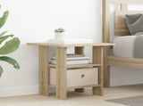 Bedside Table 2 pcs Sonoma Oak 41 x 40 x 45 cm Engineered Wood 8000425