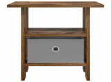 Bedside Table 2 pcs Smoked Oak 41 x 40 x 45 cm Engineered Wood 8000429