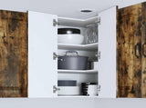 Dishwasher Panel Kalmar Smoked Oak 57 x 57 x 80 cm 884729