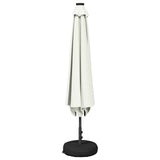 Garden Parasol with LED Lights and Base 200 x 300 cm Polyester 42036240