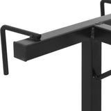 Saddle Rack Wall Mounted Black Iron 172429