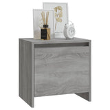 Bedside Cabinets 2 pcs Grey Sonoma 45x34x44.5 cm Engineered Wood 813047