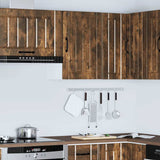 Kitchen Wall Cabinet Lucca Smoked Oak Engineered Wood 853792