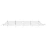 Netting Tunnels 2 pcs 1.5x5 m Fibreglass and PP 3281495