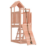 Playhouse with Climbing Wall Solid Wood Douglas 3155832