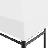 Gazebo Top Cover 270 g/m 4x3 m White 312083