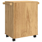 Kitchen Trolley FLORO Wax Brown 72.5 x 45 x 80 cm 42011249