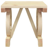 5 Piece Garden Dining Set Solid Wood Fir 3207139