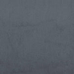 ZNTS Bed Frame without Mattress Dark Grey Single Velvet 3285042
