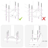 Patio Retractable Side Awning 100x300 cm Blue 48341