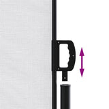 Retractable Side Awning White 220x1200 cm 4004871