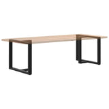 Dining Table Legs T-Shaped 2 pcs Black 100x35x cm Steel 4013068