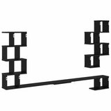 Wall-Mounted TV Shelf Black Oak 160 x 15 x 94 cm 8012309
