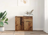 Sideboard with Drawer Old Wood 60 x 30 x 70 cm Engineered Wood 880773