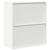 Storage Cabinet White 80 x 40 x 90 cm Steel 891687