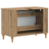 Bathroom Sink Cabinet ALKMAAR Artisan Oak 82 x 41x 59 cm 896144
