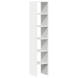 Bookcases 2 pcs Stackable White 30x30x80 cm Engineered Wood 858804