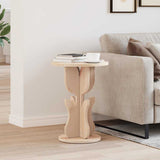 Coffee Table Natural 39.5 x 39.5 x 53.5 cm Solid pine wood 873556