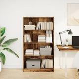 Bookcase Old Wood 80x24x143 cm Engineered Wood 857851