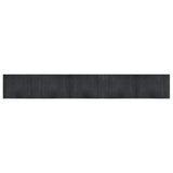 Rug Rectangular Grey 70x500 cm Bamboo 376766